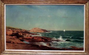 Indian Rock, Narrangansett Sound, Rhode Island--William S. Haseltine